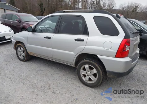 2009 Kia Sportage Lx V6 from USA, damaged, VIN KNDJE723197577601